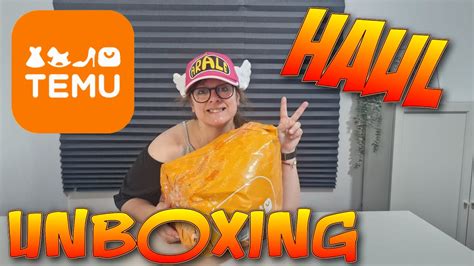 MEGA HAUL UNBOXING ACQUISTI SULL APP TEMU Haul Temu Unboxing