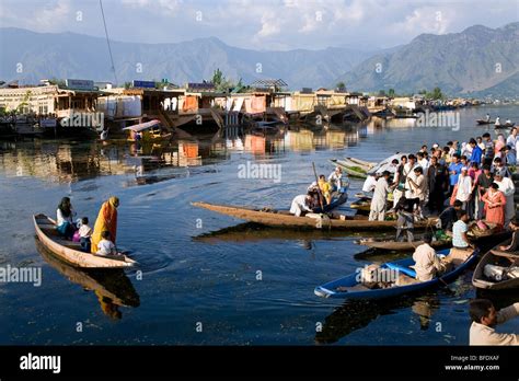 Dal Lake. Srinagar. Kashmir. India Stock Photo - Alamy