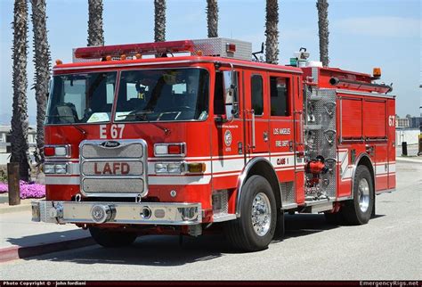 Lafd Engine 67 Pierce Arrow Xt Pumper La City Fire Apparatus