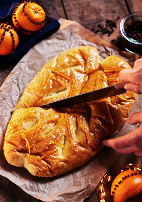 Recette fougasse à la fleur d oranger Marie Claire