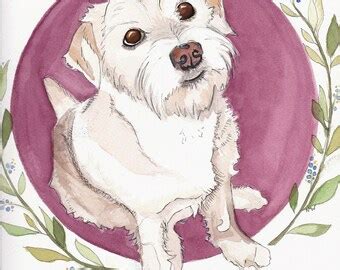 Custom pet portrait | Etsy