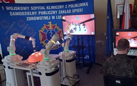 Pokaz Robota Chirurgicznego Versius 1 Wojskowy Szpital Kliniczny W