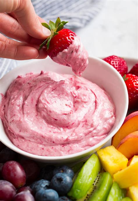 Easy Fruit Dip 2 Ingredients Cooking Classy