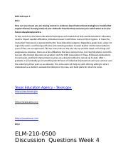 Elm Topic Dq And Docx Elm Topic Dq How Can You