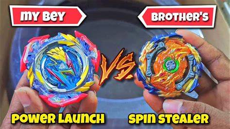 Wizard Fafnir Spin Steal Vs Vatryek Power Launch Beyblade Fight Youtube