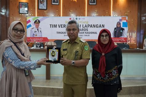 Tim Verlap Stbm Award Tingkat Nasional Tahun Kunjungi Luwu Timur