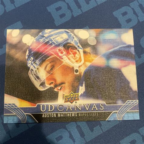 2023 24 Upper Deck Series 2 UD Canvas C195 Auston Matthews EBay