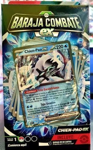 Pokemon Tcg Battle Deck Baraja Combate Chien pao Ex Español Envío gratis