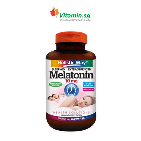 Holistic Way Melatonin 10mg, 30 tabs | Vitamin SG