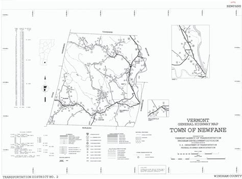 Vtransmaps Vermont Gov Maps TownMapSeries Windham Co NEWFANE