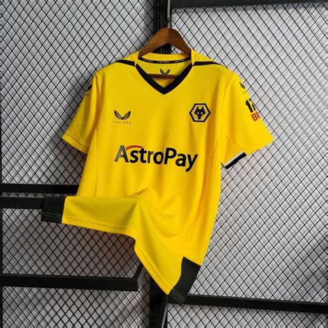 Yellow Soccer Jersey with Astropay Print