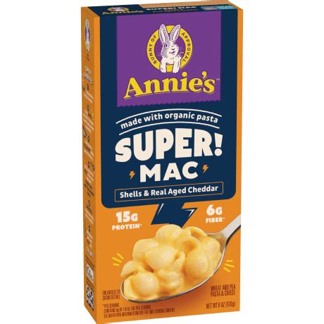 SUPER! Mac Shells & Real Aged Cheddar | Annie‘s