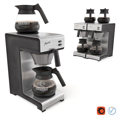 Bravilor Bonamat Mondo Series Coffee Machines 3D Model CGTrader