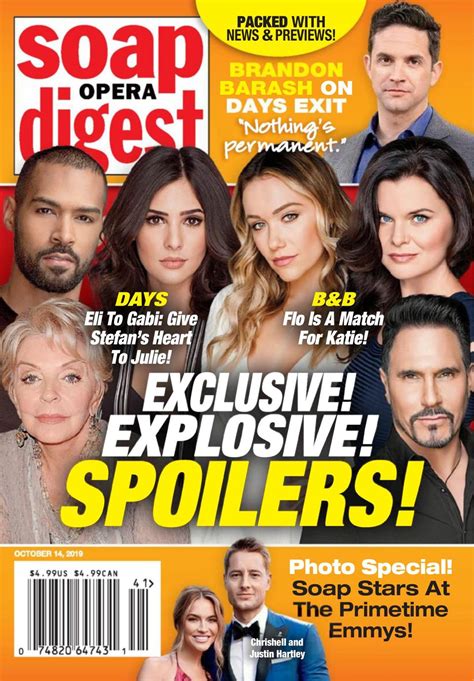 Soap Opera Digest October 14 2019 Magazine Get Your Digital Subscription