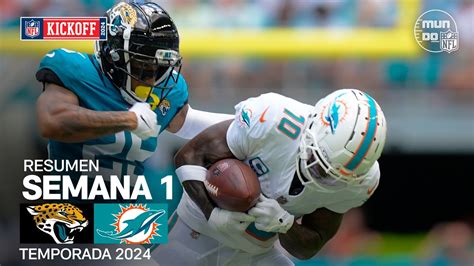 Miami Dolphins Vs Jacksonville Jaguars Semana 1 NFL 2024