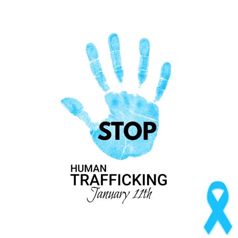 Human Trafficking Flyer Template Postermywall