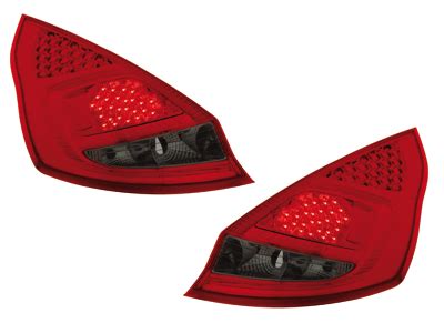 Kit Fari Posteriori Led Rosso Fum Ford Fiesta Mk