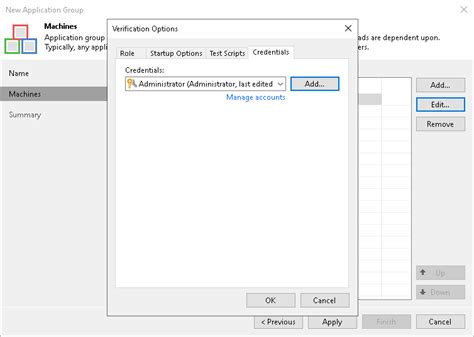 Step 4 Specify Recovery Verification Options And Tests User Guide