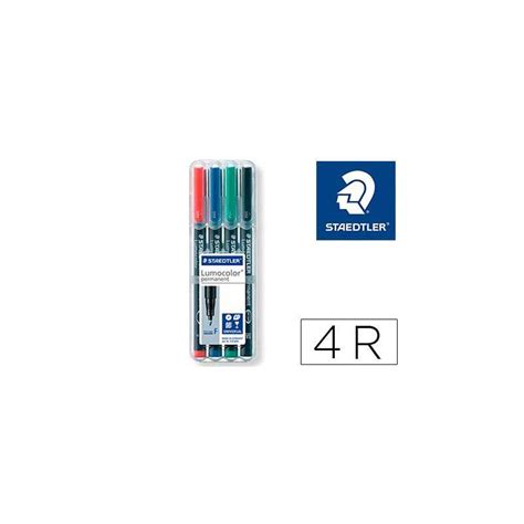 Rotulador Retroproyección Permanente Staedtler Lumocolor 318 78085