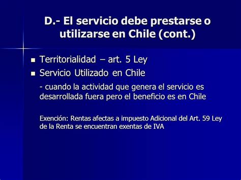 LEY SOBRE IMPUESTO A LAS VENTAS Y SERVICIOS Decreto Ley No 825 De Ppt