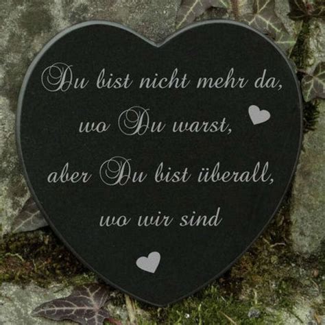 Grabschmuck Herz Marmor Trauerspruch Nordwest Shop