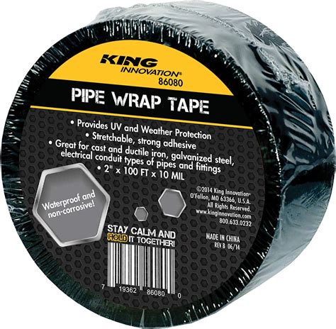 King Innovation Corrosion Protection Pipe Wrap Tape Mil In X