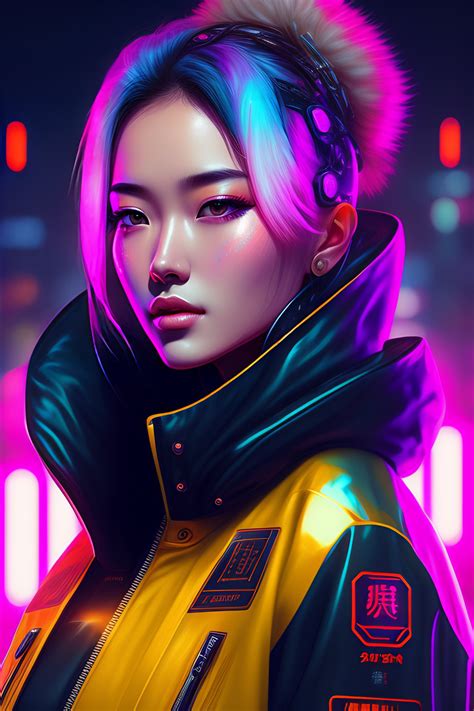 Lexica Detailed Portrait Neon Operator Girl Cyberpunk Futuristic