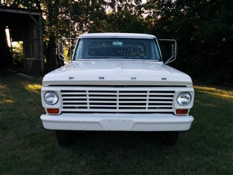 1967 Ford F350 Dually Flat Bed With Braden Winch Lots Of Restoration Work Done Classic Ford