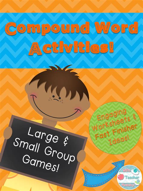 Compound Word Activities And Worksheets Whole Group Ela Center Games