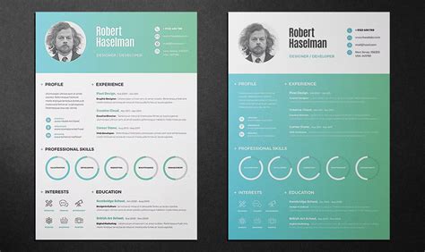 The 100 Indesign Resume Templates You Need In 2023 Redokun Blog