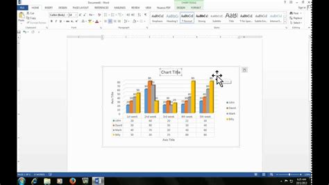 How To Draw A Chart In Word