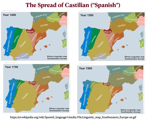 language change in Spain Map - GeoCurrents