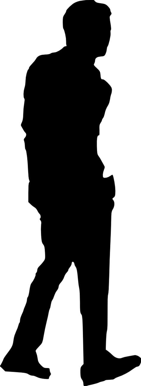 Men Silhouette Png Hd Png Mart