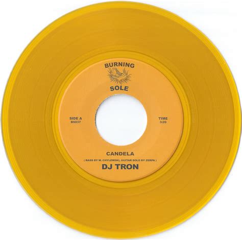 Dj Tron Candela Orange Transparent Vinyl Discogs