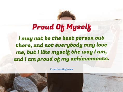 20 Best Proud of Myself Quotes To Believe In Yourself – Events Greetings