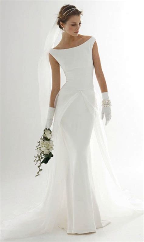 Simple Elegant Wedding Dress For Older Bride Elegant Wedding Dress