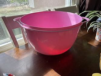 Amazon Newtupperware Jumbo Thatsa Mixing Bowl Cup In Lilac Pink