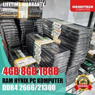 Jual Ram Pc Hynix Ddr Gb Gb Gb Mhz Pc Garansi Lifetime