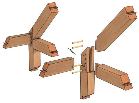 Hammer Beam Eave Detail Wood Facade Timber Frame Joinery Wood