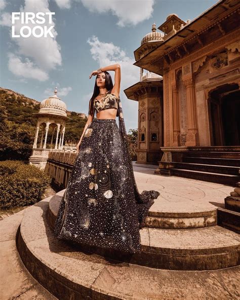 Rahul Mishra On Instagram Our Hand Embroidered Cosmos Lehenga And