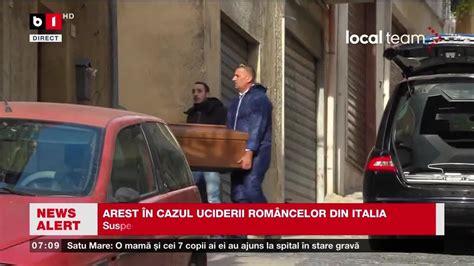 POLIȚIA ITALIANĂ A ARESTAT UN CETĂȚEAN ROMÂN ÎN CAZUL UCIDERII CELOR