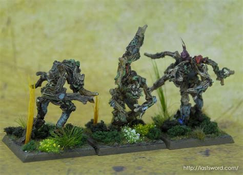 Arboreos Tree Kin Elfos Silvanos Wood Elves Warhammer Lastsword Forge