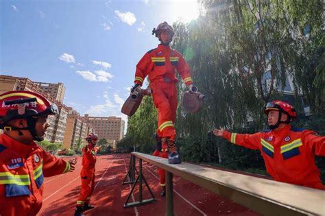 创新新模式，我们的训练不简单——张掖市滨河消防救援站创新体能训练法侧记进行课目成绩