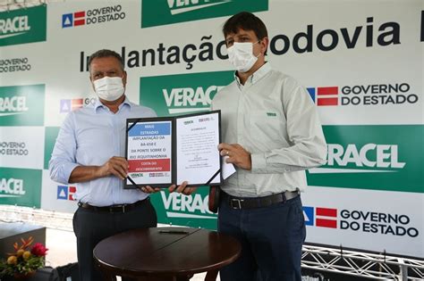 Governo Do Estado E Veracel Investem R Milh Es Na Constru O De Nova