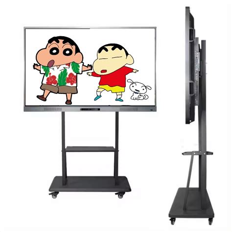 65 75 86 98 110 Inch Interactive Flat Panel Smart Class Whiteboard