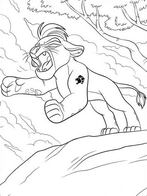 Coloriage La Garde Du Roi Lion