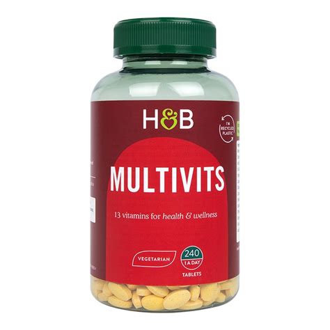 H B Multivitamins Tablets Holland Barrett