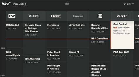 Fubo Tv Is A Live Streaming Service With A Focus On Sports