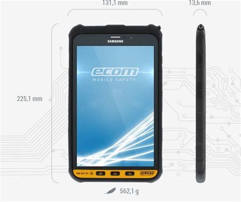 Intrinsically Safe Tablet Ecom Tab Ex 01 Division 2 Intrinsically