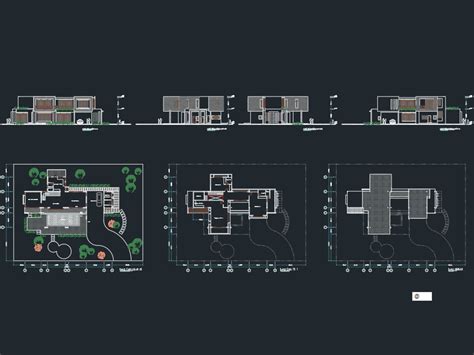 Casa Moderna En AutoCAD Descargar CAD 292 15 KB Bibliocad